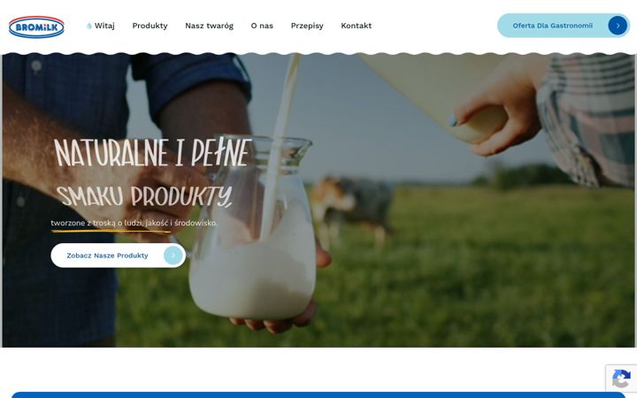 Capture d'écran de bromilk.com.pl