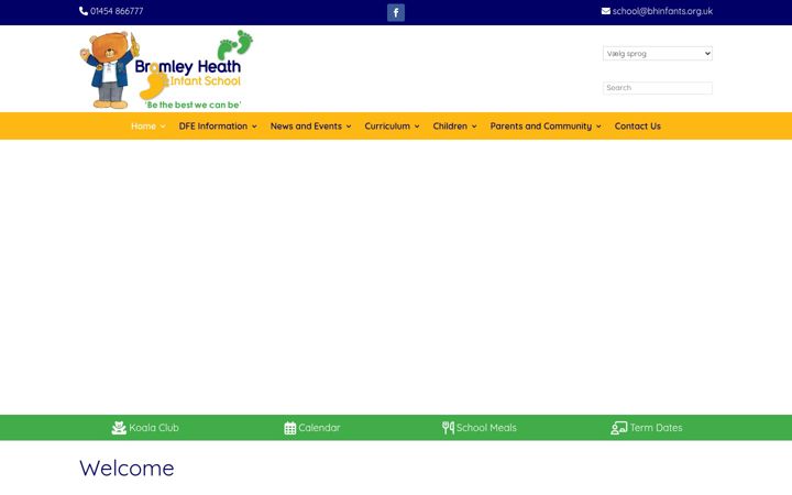 Screenshot of bromleyheathinfantschool.co.uk
