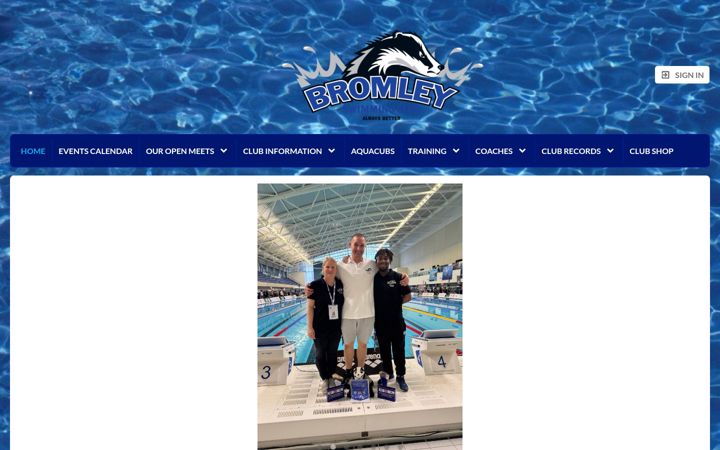 Screenshot of bromleysc.com