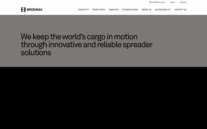 Screenshot of bromma.com