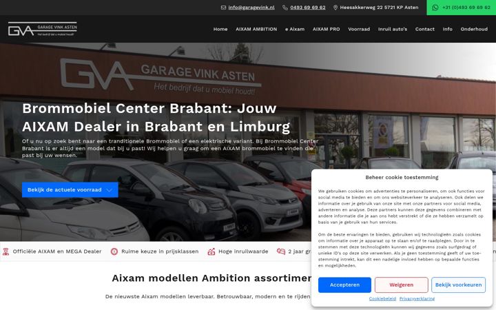 Screenshot of brommobielcenterbrabant.nl