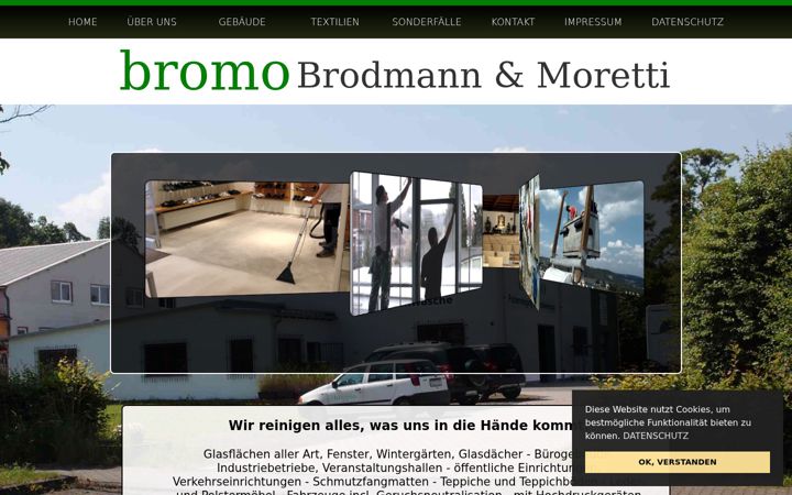 Screenshot of bromo-service.de