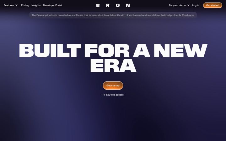 Screenshot of bron.org