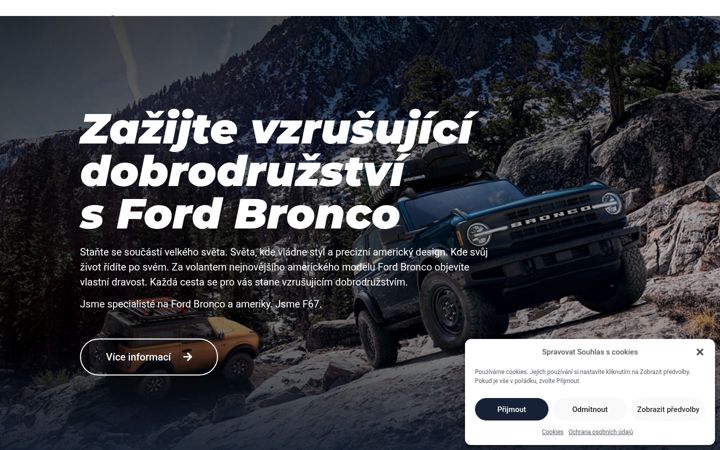 Screenshot of broncostore.cz