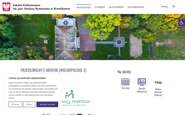 Screenshot of bronikowo.pl