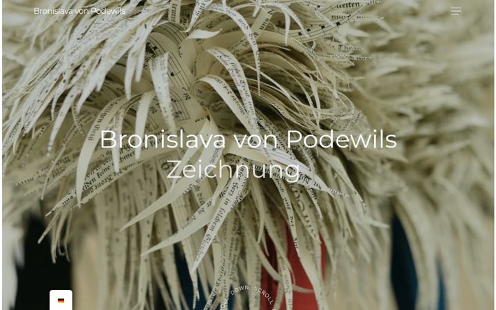 Screenshot of bronislava.de