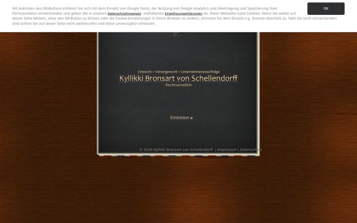Screenshot of bronsart-rechtsanwalt.de