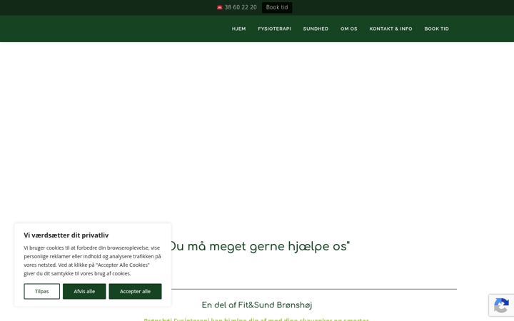 Ekrānuzņēmums no bronshojfys.dk