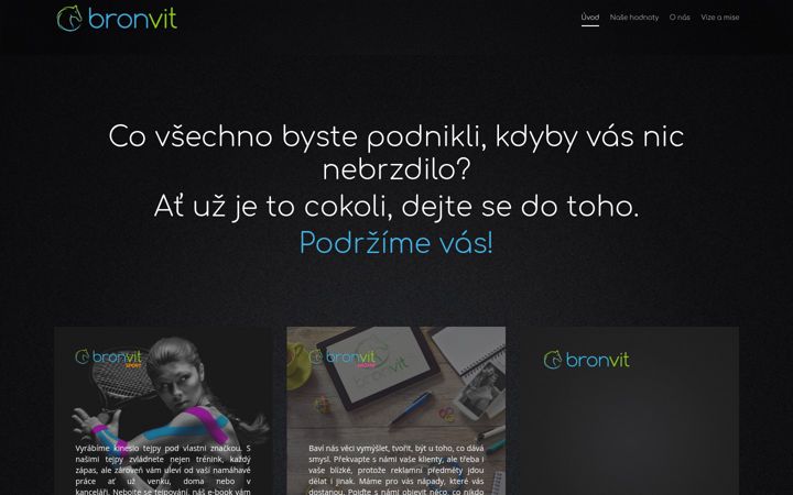 Screenshot of bronvit.com