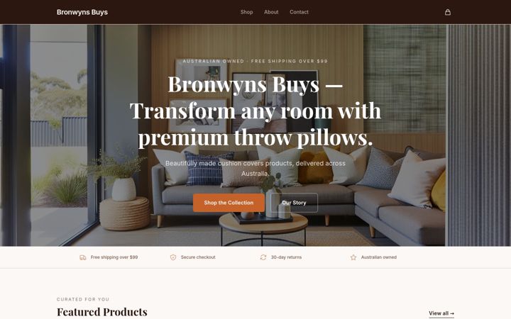 Screenshot of bronwynsbuys.my