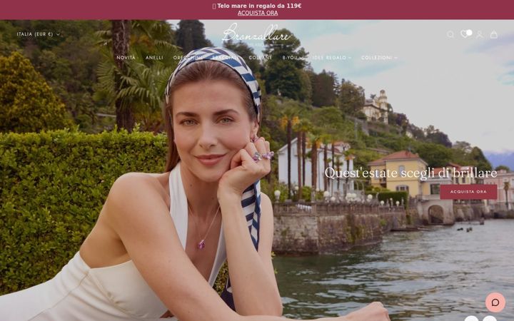 Screenshot of bronzallure.it