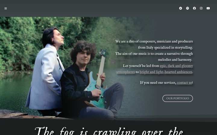 Screenshot of bronzeandsteel.net