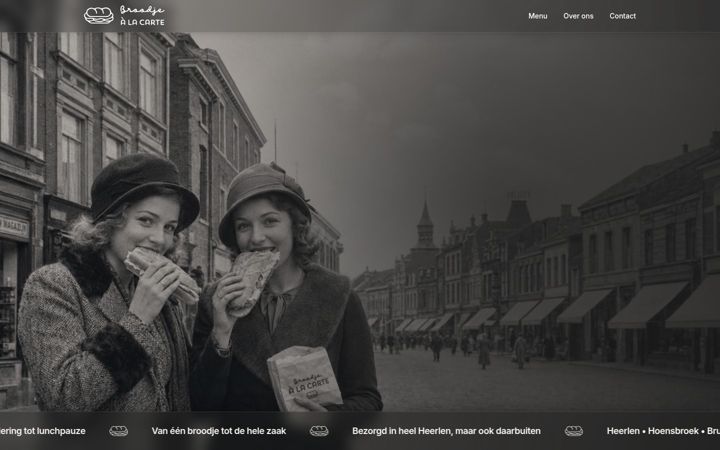 Screenshot of broodjealacarte.nl