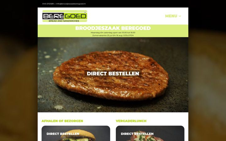 Zrzut ekranu broodjeszaakberegoed.nl