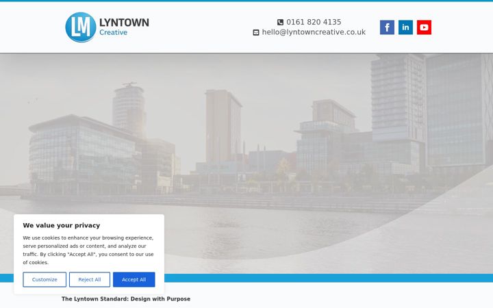 Screenshot of brookcreative.co.uk