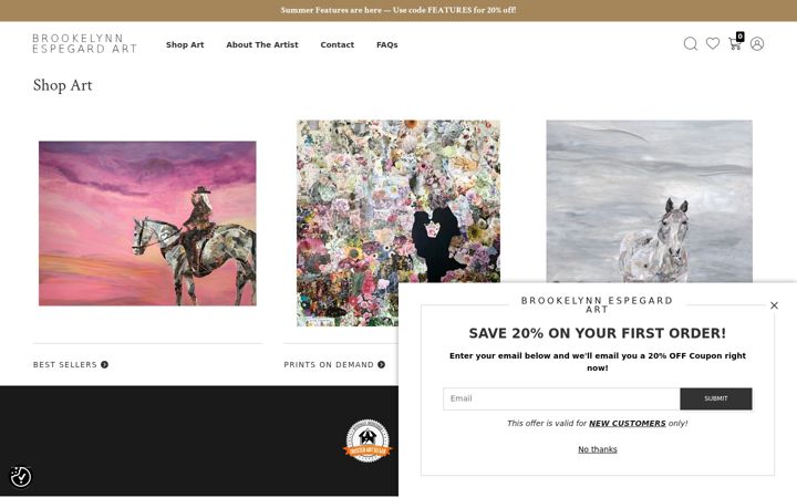 Screenshot of brookelynnespegard.com