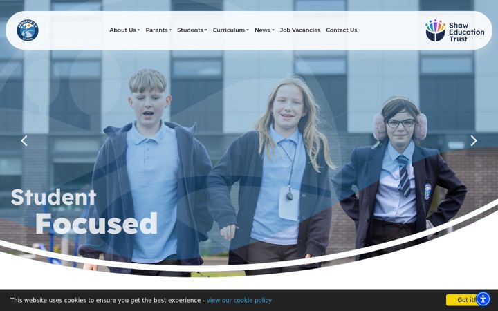 Screenshot of brookhavenschool.org.uk