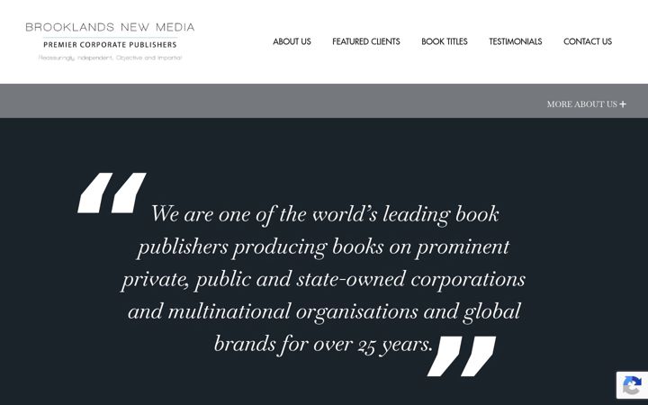 Screenshot of brooklandsnewmedia.com