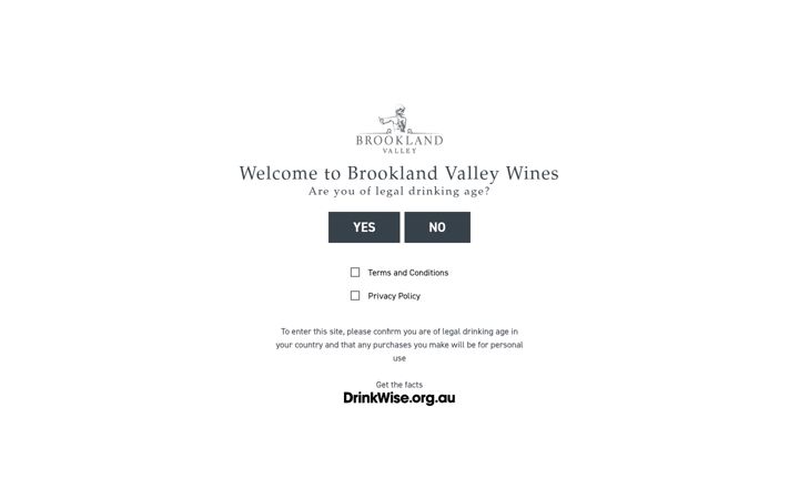 Screenshot of brooklandvalley.com.au