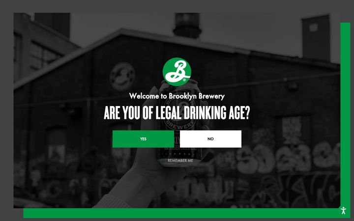 Screenshot of brooklynbrewery.com