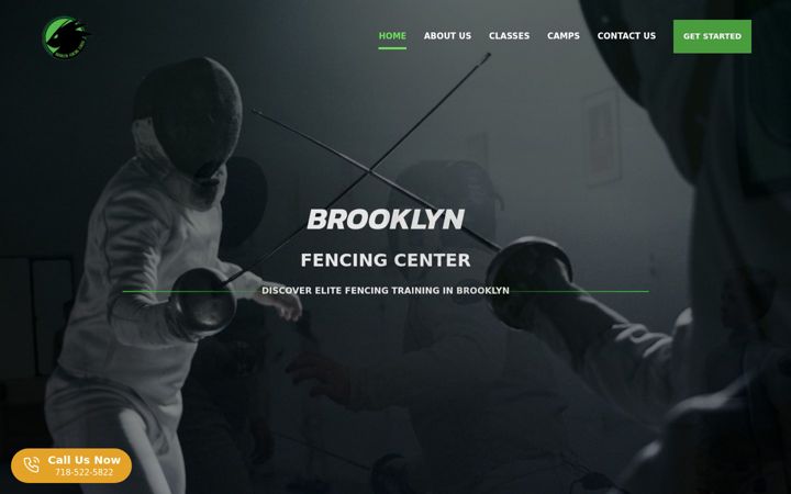 Screenshot of brooklynfencing.com