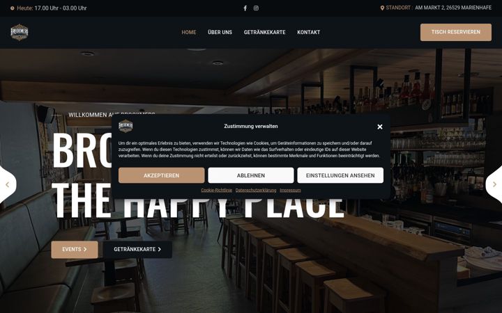Screenshot of brookmers.de