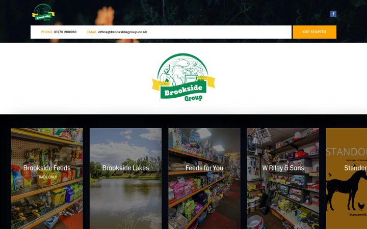 Screenshot of brooksidegroup.co.uk