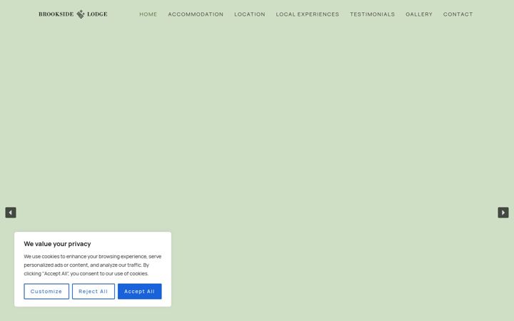 Screenshot of brooksidelodge.co.uk