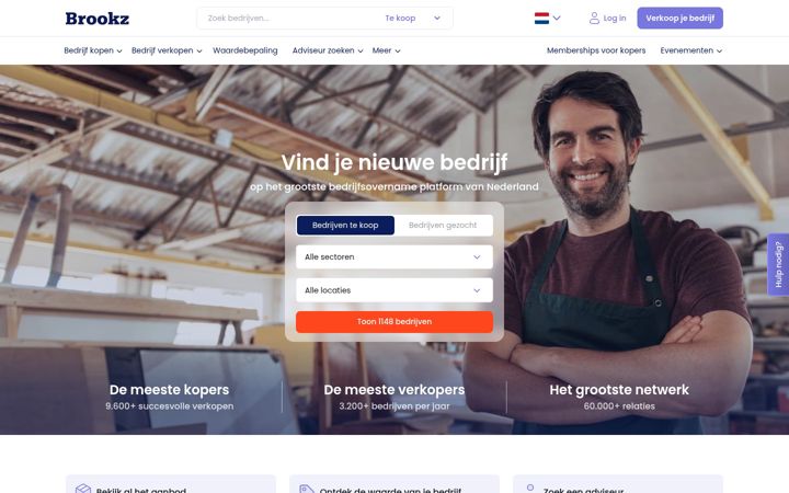 Zrzut ekranu brookz.nl