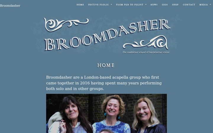 Screenshot of broomdasher.com