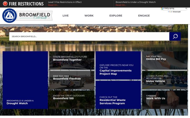 Screenshot of broomfield.org