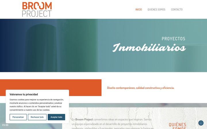 Screenshot of broomproject.com
