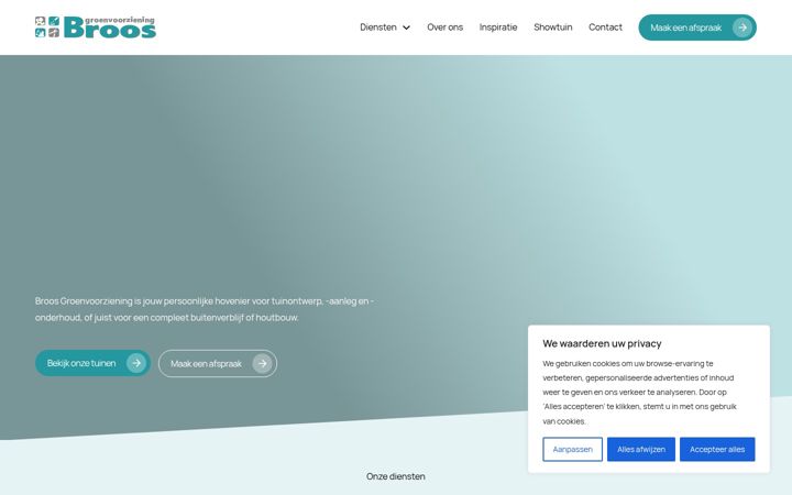 Zrzut ekranu broosgroenvoorziening.nl