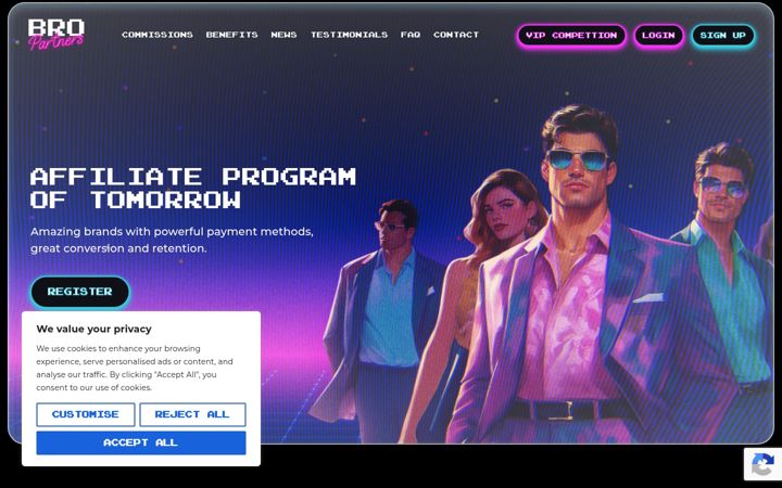Screenshot of bropartners.com