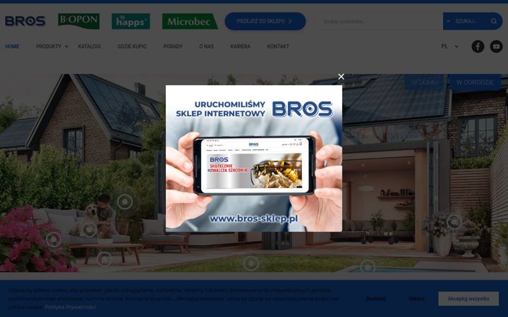 Skærmbillede af bros.pl