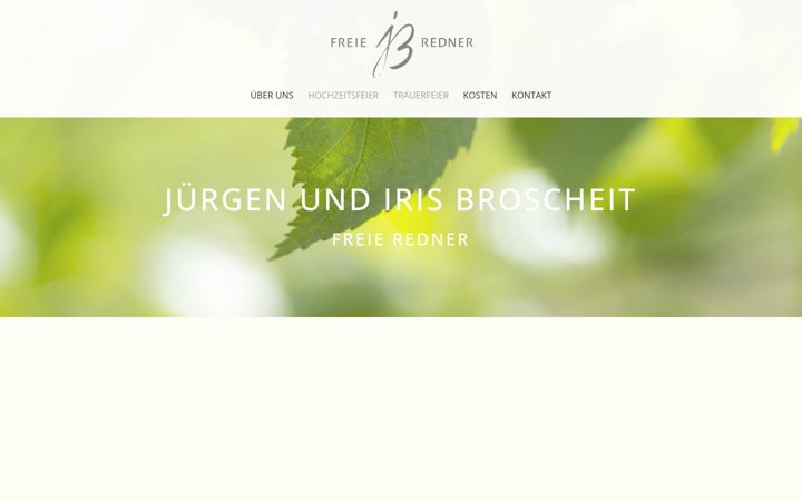 Screenshot of broscheit-freie-redner.de