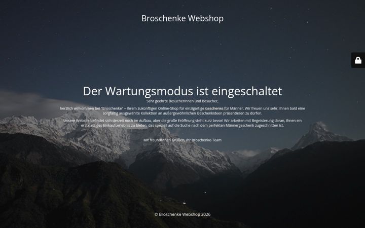 Екранна снимка на broschenke.de