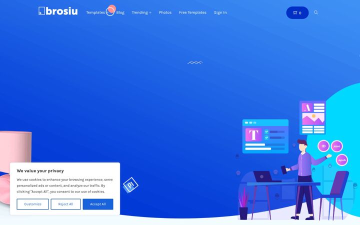 Screenshot of brosiu.com