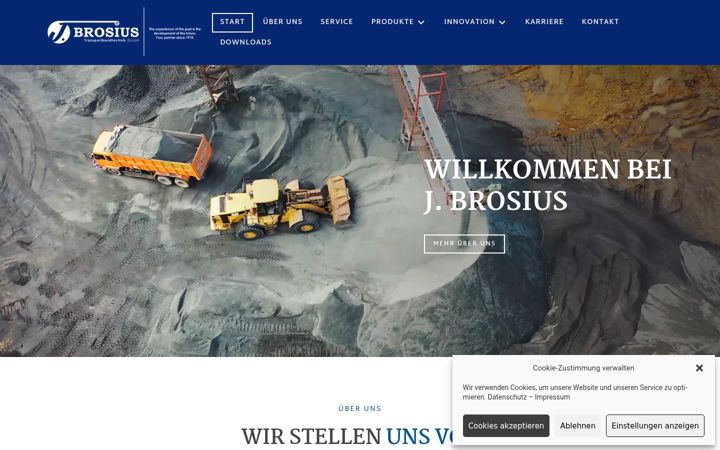 Екранна снимка на brosius-berlin.de