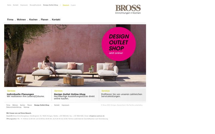 Screenshot of bross-wohnen.de