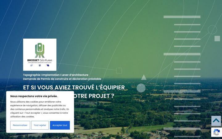 Screenshot of brosset-gp.fr