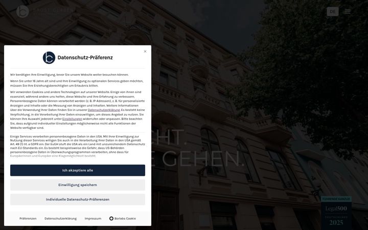 Екранна снимка на brostclassen.de