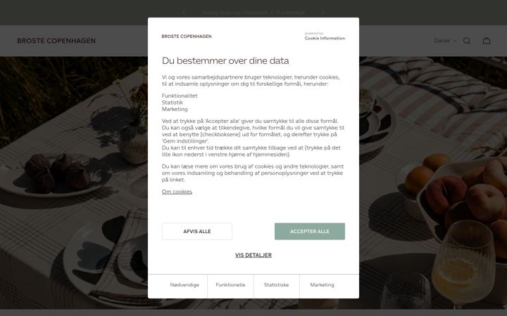 Screenshot of brostecopenhagen.com