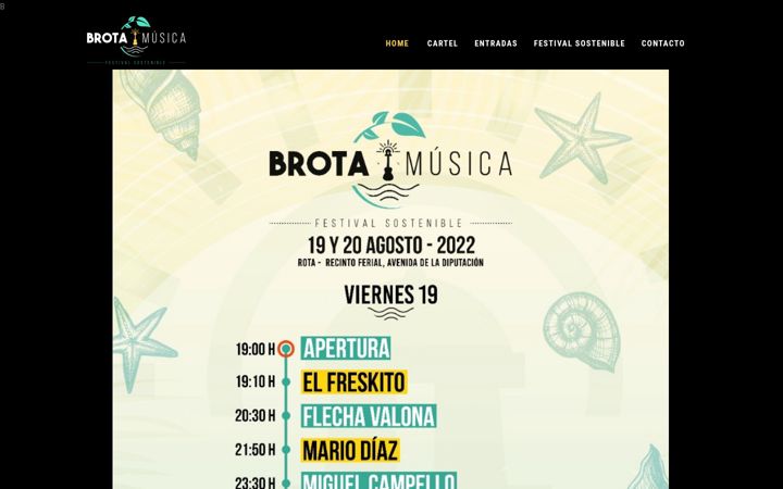 Screenshot of brotamusica.com