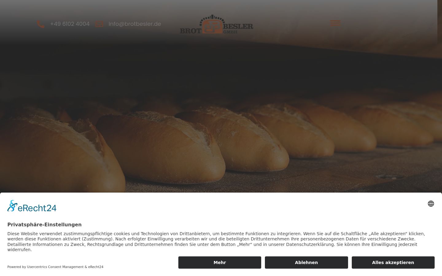 Screenshot van de toestemmingsbanner zoals getoond vóór enige interactie