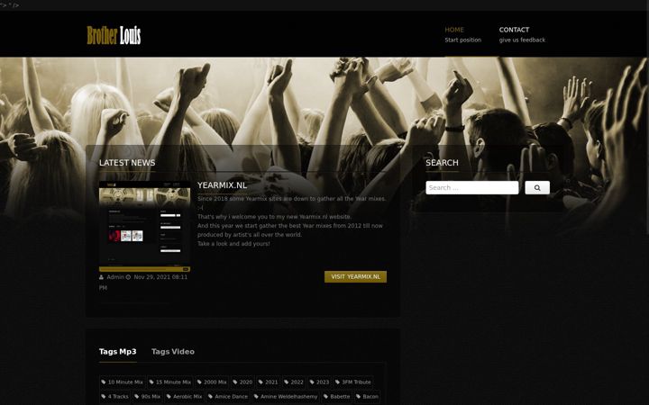 Screenshot of brotherlouis.com