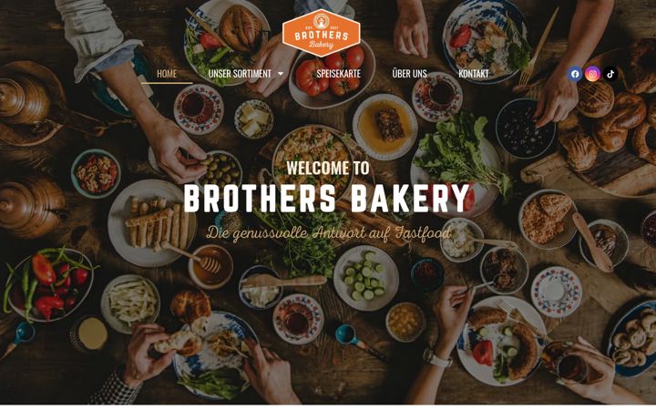 Screenshot of brothers-bakery.de