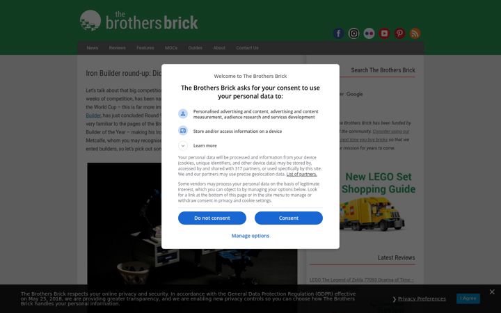 Screenshot of brothers-brick.com
