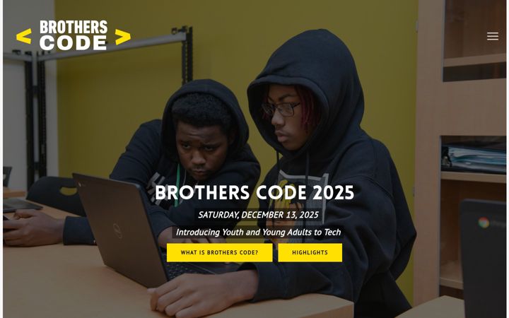 Screenshot of brotherscode.org