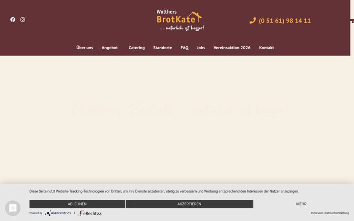 Screenshot του brotkate.de